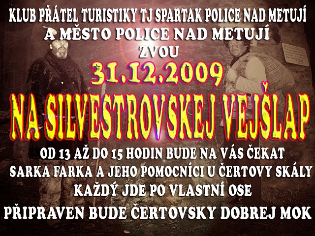 plak�t Silvestrovskej vej�lap 2009